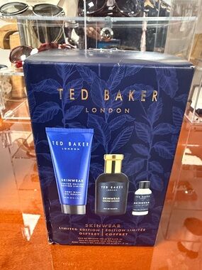 Ted Baker Skinwear Gift Set in Deep Blue with Gold Accents